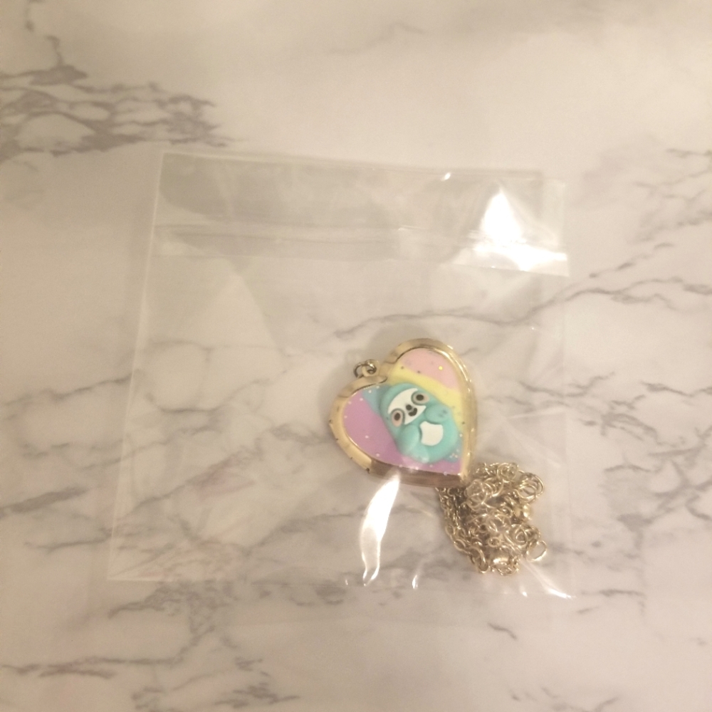 Justice Necklace NWOT!! 💗
